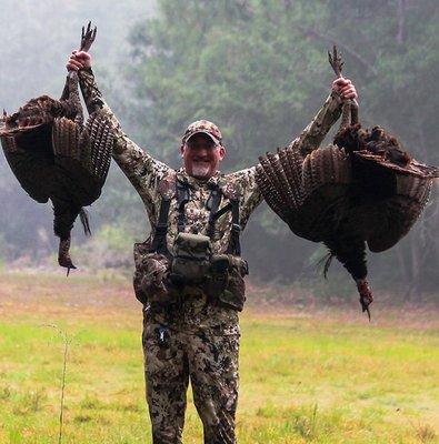 Turkey hunting at Hunters Envy ranch