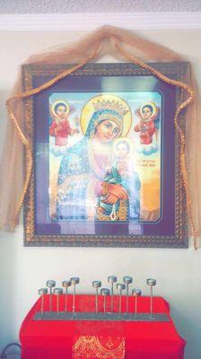 St Mary " Embetachen Mariam"