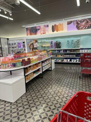 Beauty section