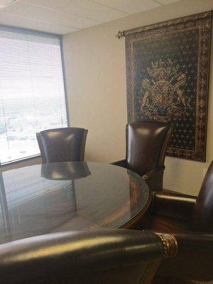 An inside view of the conference room at our Richardson location.