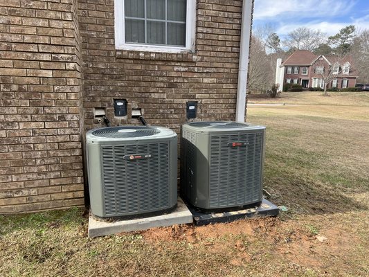 Trane upgraded condensers