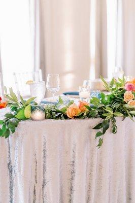 Sweetheart table