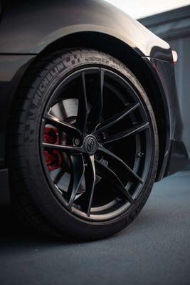 Ceramic wheel and tire protection