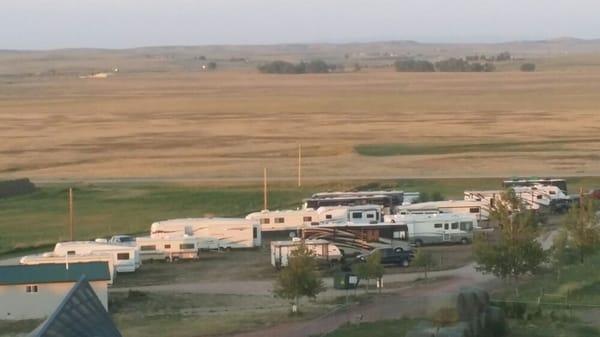 View of the RV Park