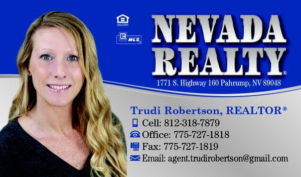 Trudi Robertson - Nevada Realty