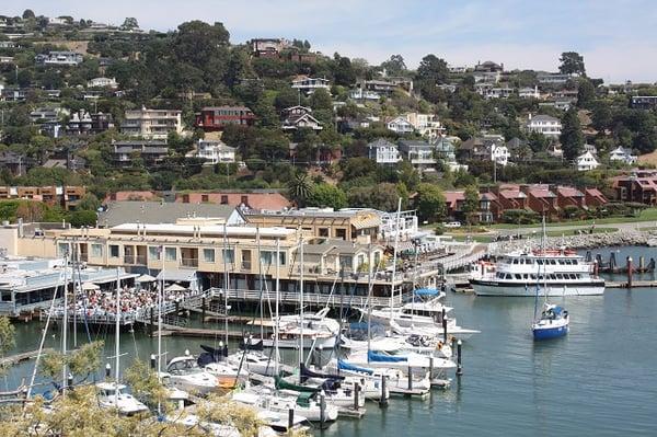 Tiburon Main St Waterfront