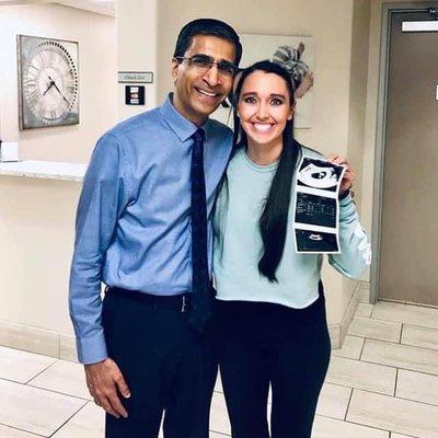 Dr. Ketan Patel and Patient at Arizona Associates for Reproductive Health