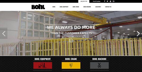 Bohl Equipment & Bohl Crane