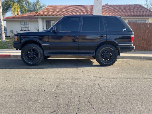 Tint Range Rover