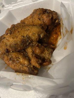 Jerk wings