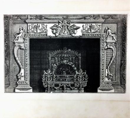 A marvelously detailed G.B. Piranesi print, circa 1820