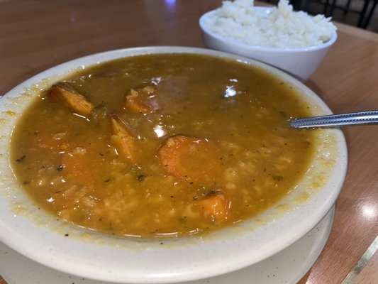 Sopa de camarones