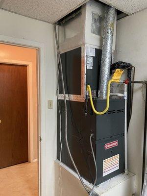 A furnace installation