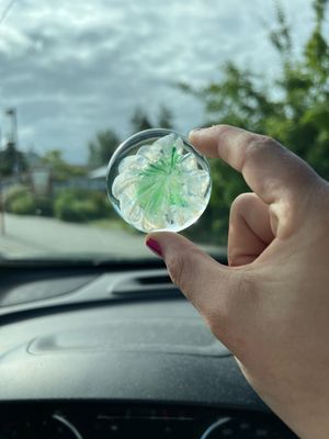 One type of their BEAUTIFUL AND DURABLE paperweights!