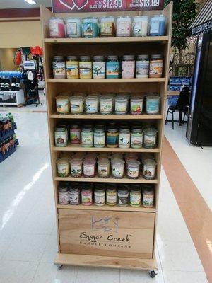 Sugar creek candles. Made in Irwin PA.