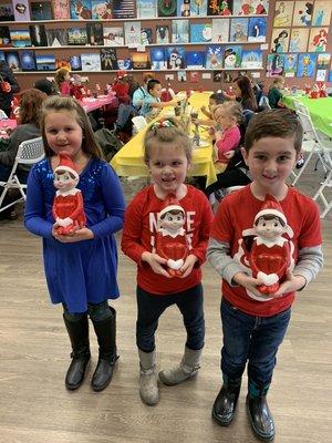 Elf on the Shelf Painting Event