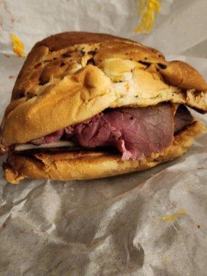 Roast beef sandwich