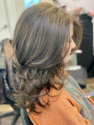 Layers with an amazing blowout