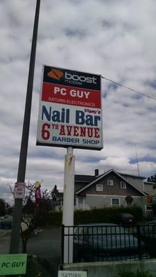 New signs for our location of of 6th Ave. and Stevens!!!
 Come on down and see what we can do for all of your computer needs!!