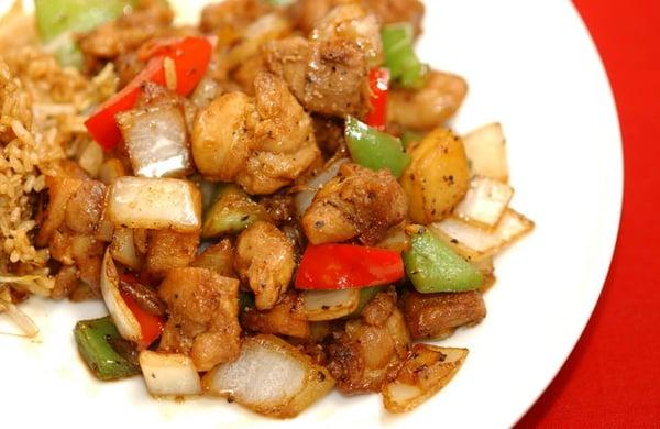 Black Pepper Chicken~