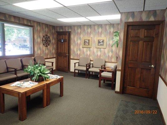 Our waiting room at Associated Foot Surgeons - Belleville