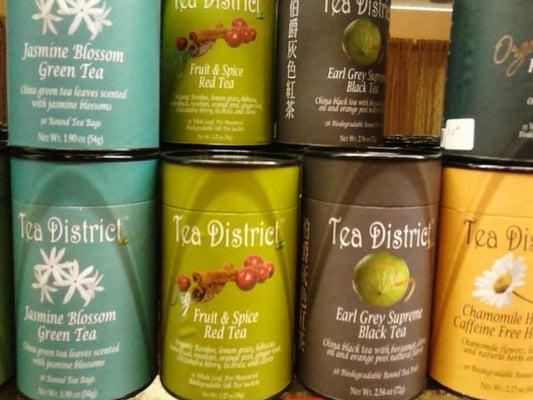 A selection of tea