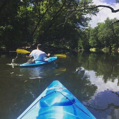 Kayaking the Tippecanoe River