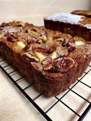 Banana Apple pecan bread