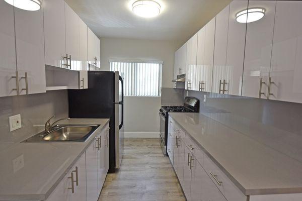 PLENTY OF CABINET SPACE IN KITCHEN