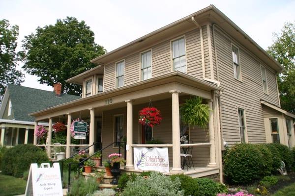 The Ohio Herb Education Center is located in the heart of Olde Gahanna on Mill Street.