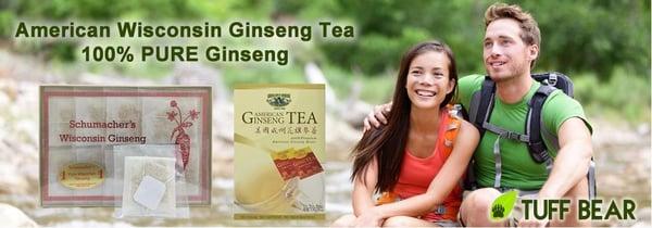 American Wisconsin Ginseng Tea Banner