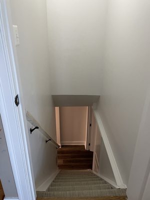 Basement staircase