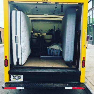 They did a great job loading our Pennsky truck and make sure that things wouldn't move around during our long drive!