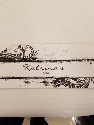 Katrina's SPA Gift Cards