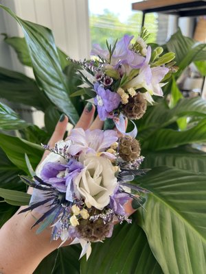 Prom corsage and boutonnière