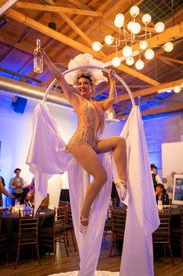 Ready for New Year's Eve!? We have lollipop Aerialists available in Los Angeles!