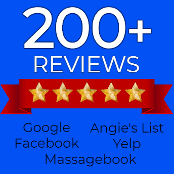 We now have more than 200 positive reviews on multiple social media platforms! A big THANK YOU to our wonderful clients - you are amazing!