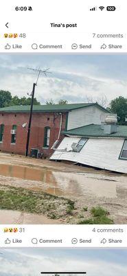 Building food damage. Not my photo