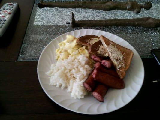 Breakfast made by B'