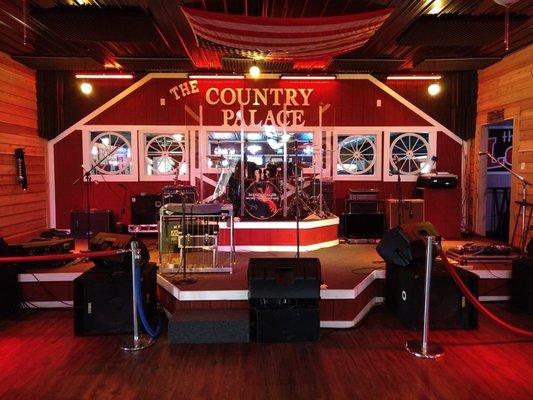 The Kokomo Country Palace Stage