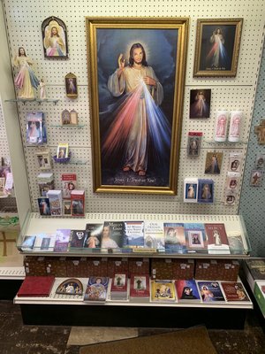 Divine Mercy books and religious articles