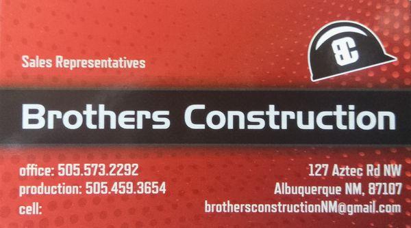 Brothers Construction