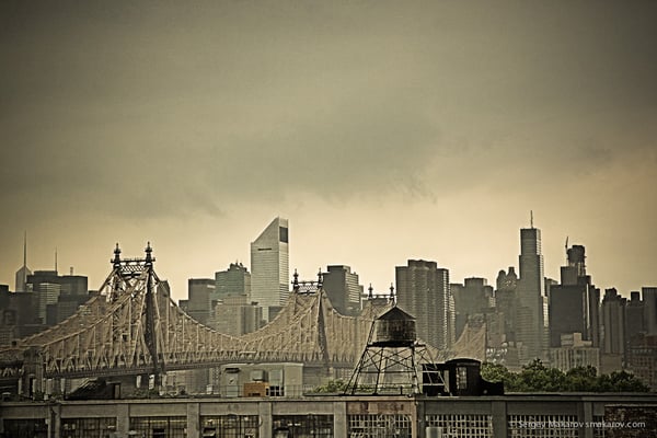 View from roof top