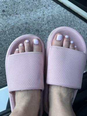 Shellac pedicure