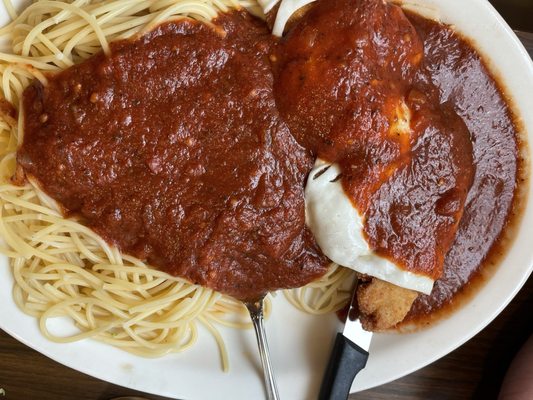 Senior Chicken Parmesan