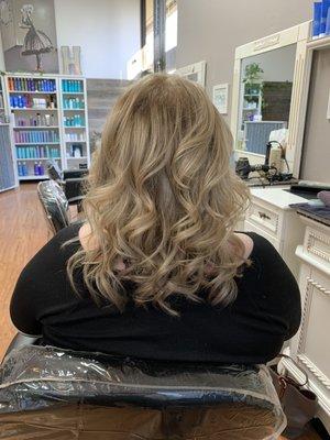 Hair extensions for volume