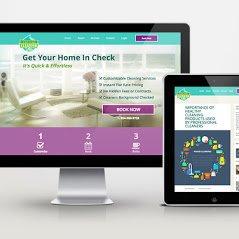 Mobile Responsive Website - First Class Cleaning FL Website Design By PYI