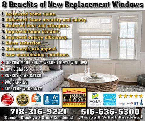 Window Sales and Installation.