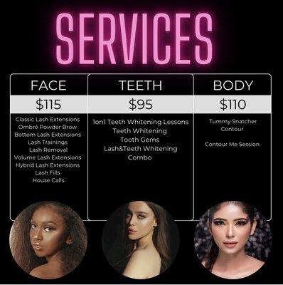 All services available