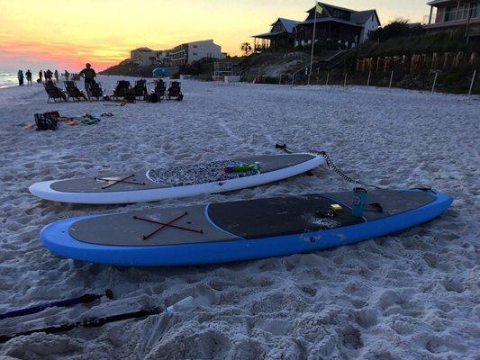 Paddle board rentals